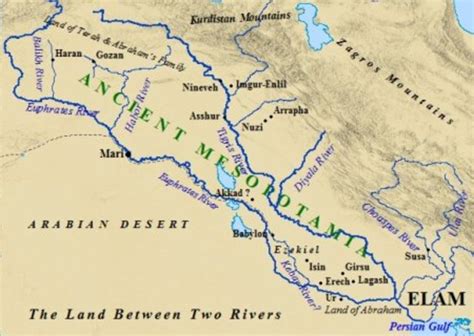 Important Events Of Ancient Mesopotamia Civilzation Timeline