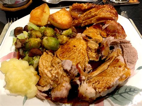 Maybe you would like to learn more about one of these? Homemade Roast Dinner (roast pork, roast potatoes ...