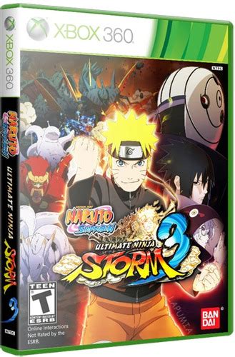 Jogo Naruto Ultimate Ninja Storm 3 Xbox 360 Original R 14599 No