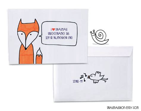 Handmade Drawing Envelopes Great For Cute Snailmail Create Your Own