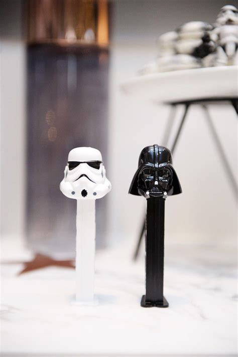 Storm Trooper And Darth Vader Pez Dispensers From A Geo Copper