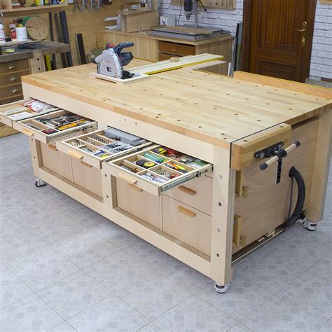 Diy Plywood Multifunction Workbench Plans Paoson