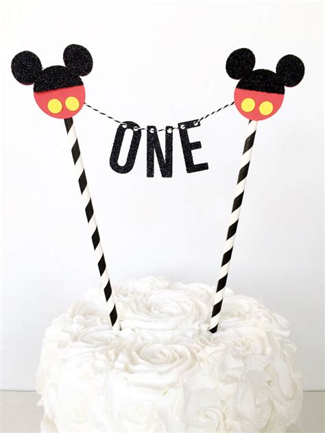 This tutorial will describe the mickey mouse cake topper but you can use this exact same procedure for anything or any topper you might want to optional: Mickey Mouse First Birthday Cake Topper / Mickey Mouse ...