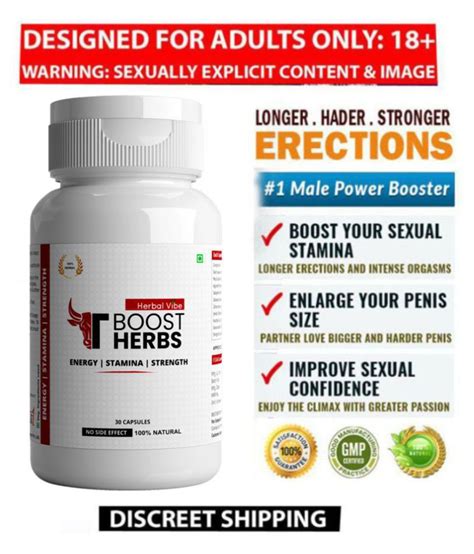 Stamina Booster Sexual Capsules Enlargement Erection Male Supplement Herbal Vibe Buy