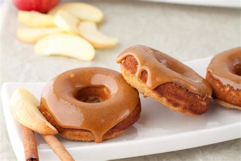 Paleo Caramel Apple Doughnuts Healthful Pursuit