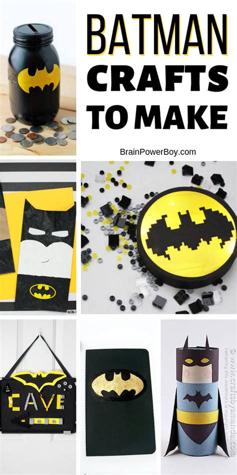 Batman Crafts You Wont Want To Miss