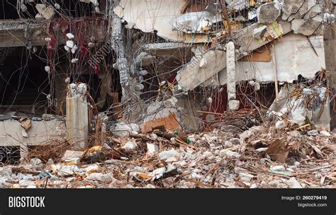 Destroyed Building Image Photo Free Trial Bigstock
