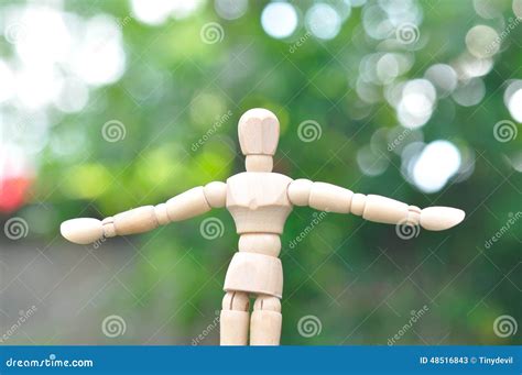 Wooden Human Model Stock Image Image Of Figurine People 48516843