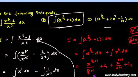 Learn To Find Integration Anti Derivative Using Formula 2 Method2 YouTube