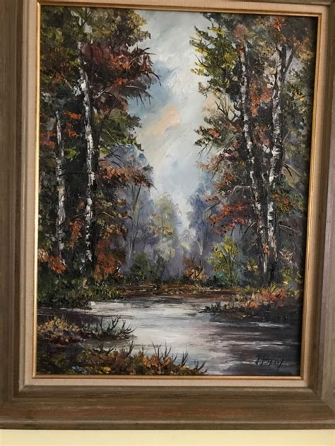 For Nora I Have Two Paintings 1 J Barry —a River With Autumn Trees 2