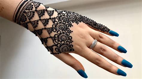 Simple Henna Designs For Beginners Step By Step Simple Mehndi