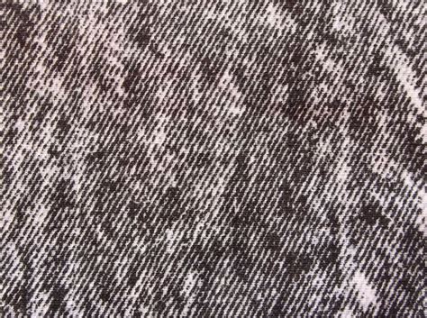 Retro Nos Acid Washed Black Denim Fabric Remnant