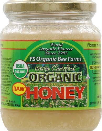 Ys Organic Farm Raw Honey 16 Oz Kroger