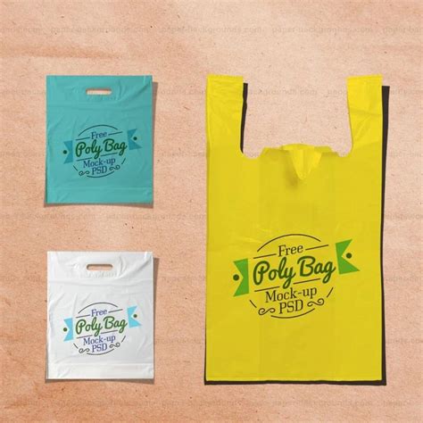 You also may not include our resources as a separate attachment for your work. Plastic Poly Bag Mockup Free PSD Free PSD - Mockup Depot