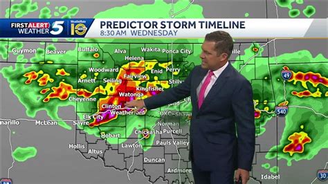 Timeline More Severe Storms Moving Into Oklahoma