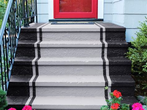 How To Paint Concrete Stairs Hgtv