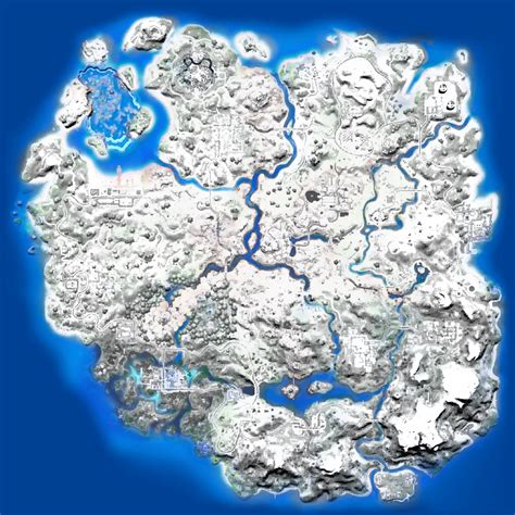 Here Is What The Season 6 Map Looks Like With Snow Its Not Perfect I