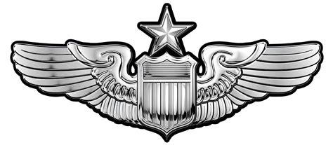 Air Force Senior Pilots Wings All Metal Sign Small 7 X 3 North Bay