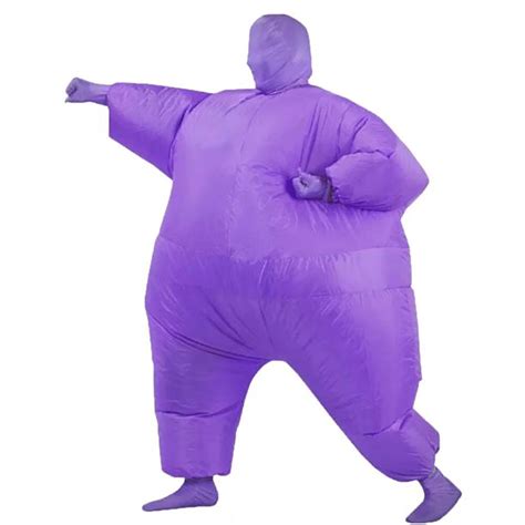 inflatable full body suit adult blow up fat club suit funny inflatable costume halloween party