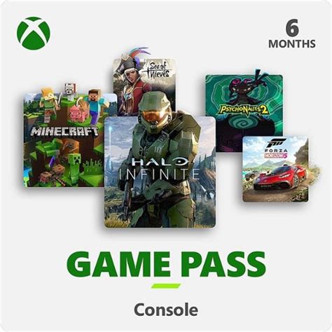 Microsoft Xbox Game Pass 6 Month Digital Code Digital S3t 00003