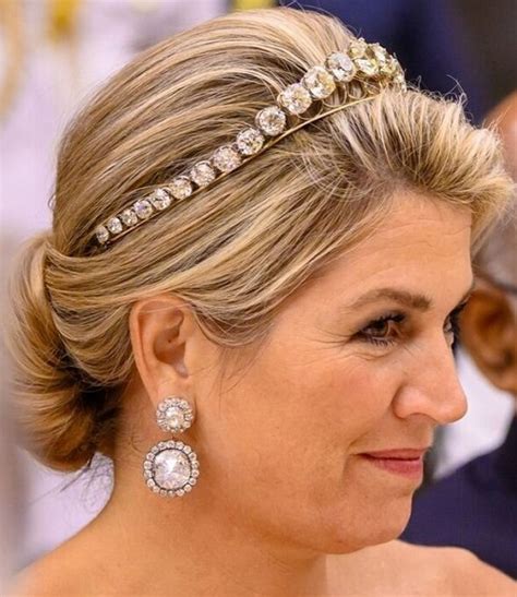 Tiara Mania Queen Wilhelmina Of The Netherlands Diamond Bandeau Tiara