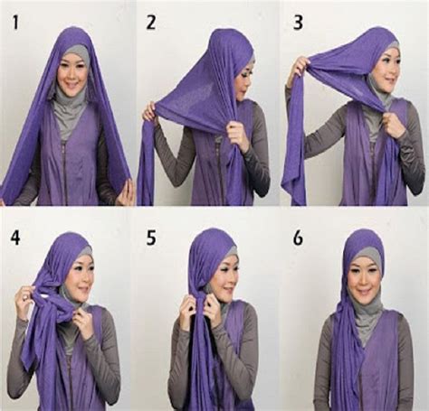 tutorial dan cara memakai and mengenakan jilbab hijab modern erlynda jilbab modern
