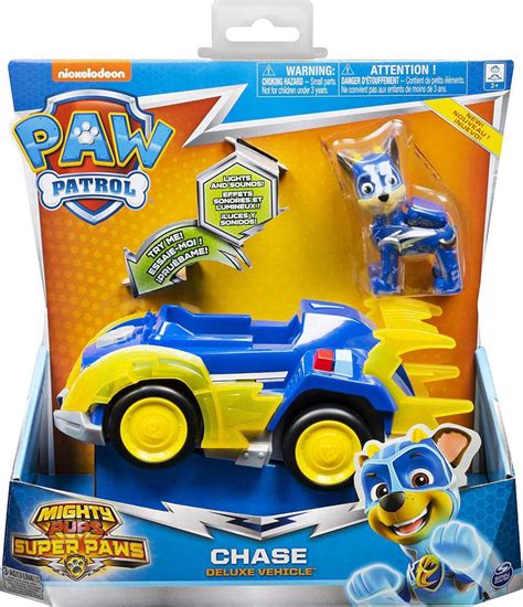 Spin Master Παιχνίδι Μινιατούρα Paw Patrol Mighty Pups Super Paws Chase