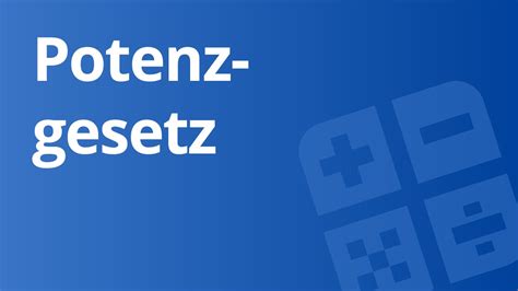 Ein attribut der potenzgesetze ist ihre skaleninvarianz. Potenzen mit gleichem Exponenten: Potenzgesetze- Teil 2 ...