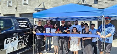 Off Grid Rv Grand Opening And Ribbon Cutting 2023 Lake Elsinore
