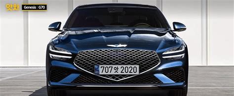 2021 Genesis G70 Facelift Rendered With Brands New Quad Lamps And