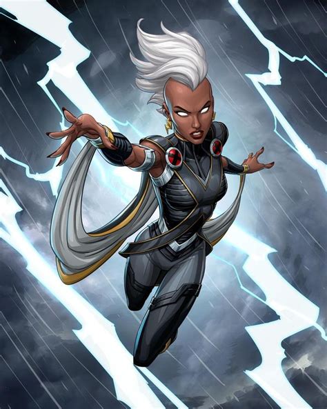 Storm By Patrickbrown On Deviantart Storm Marvel Marvel Comics Art