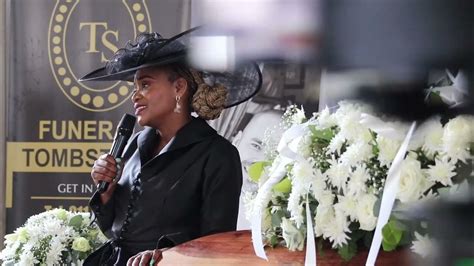 Funeral Service of Michael, Speech to the Tombstone Unveiling. - YouTube