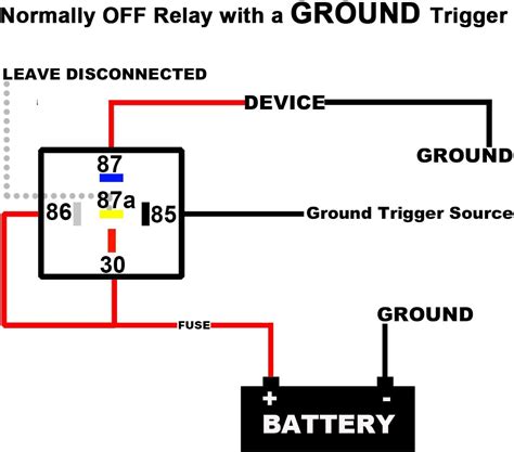 Wiring Diagram Pdf 12v Automotive Relay Wiring Diagram