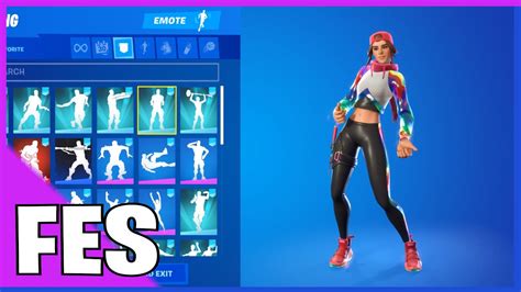 Fortnite Loserfruit Skin With All My Fortnite Dances And Emotes Youtube