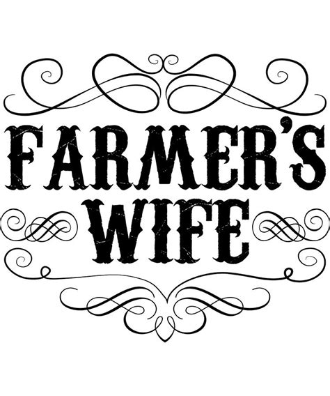 Farmers Wife Farm Animal Farmer Digital Art By Michael S Fine Art America
