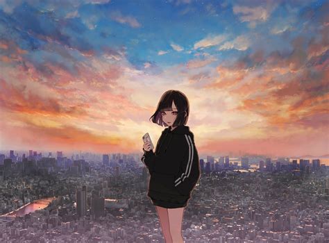 Anime Girl Hd Wallpaper By はむねずこ