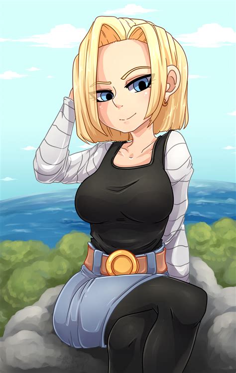 Android 18 Fanart By Senpaimisskitty On Deviantart