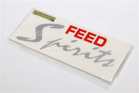 Fujita Engineering Feed Spirits Sticker Silver Rhdjapan