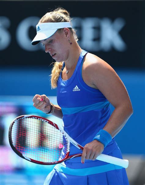 1 and winner of three grand slam tournaments, she made her profe. Angelique Kerber - Australian Open in Melbourne, January ...