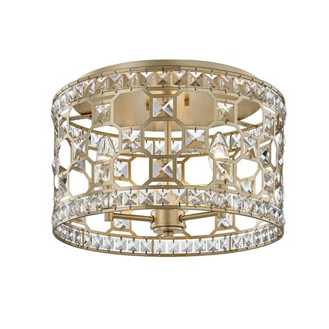 Here, your favorite looks cost less than you thought possible. Fifth and Main Lighting Paris 10.75 in. 3-Light Champagne Gold Flush Mount-WL-2146 - The Home Depot