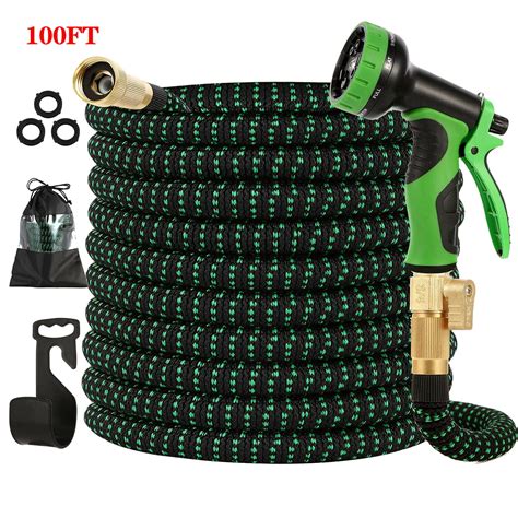 2021 Upgrade 100ft Expandable Garden Hose Water Hose With 10 Function