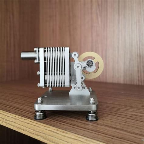 Sh 015 Stirling Engine Kit Full Metal With Mini Generator Steam Science