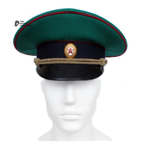 Russian Hat Soviet Army Border Guards Officers Visor Cap