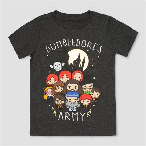Toddler Harry Potter Dumbledores Army Hogwarts Short Sleeve T Shirt