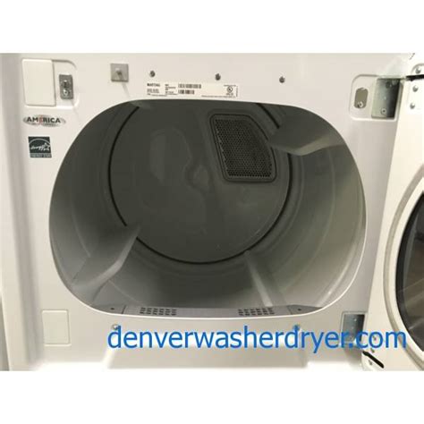 NEW Scratch Dent Maytag Bravos XL Top Load Washer And Dryer Set HE