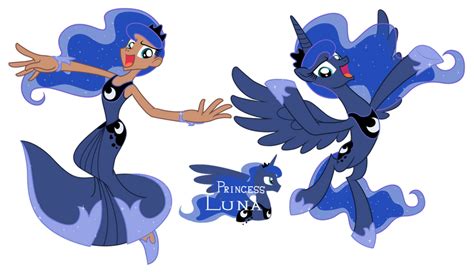 Princess Luna Pony Human By Trinityinyang On Deviantart