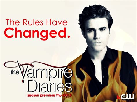 The Vampire Diaries Season 5 Promotional Wallpaper The Vampire