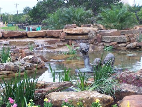 Pond And Waterfall Austin Tx Photo Gallery Landscaping Network