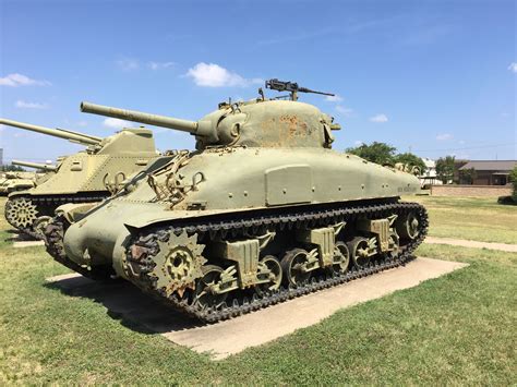 M4a1e9 Sherman At The 3d Cavalry Museum Ft Hood Texas 27jul15