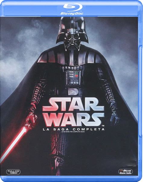 Star Wars La Saga Completa Blu Ray Mark Hamill Harrison Ford